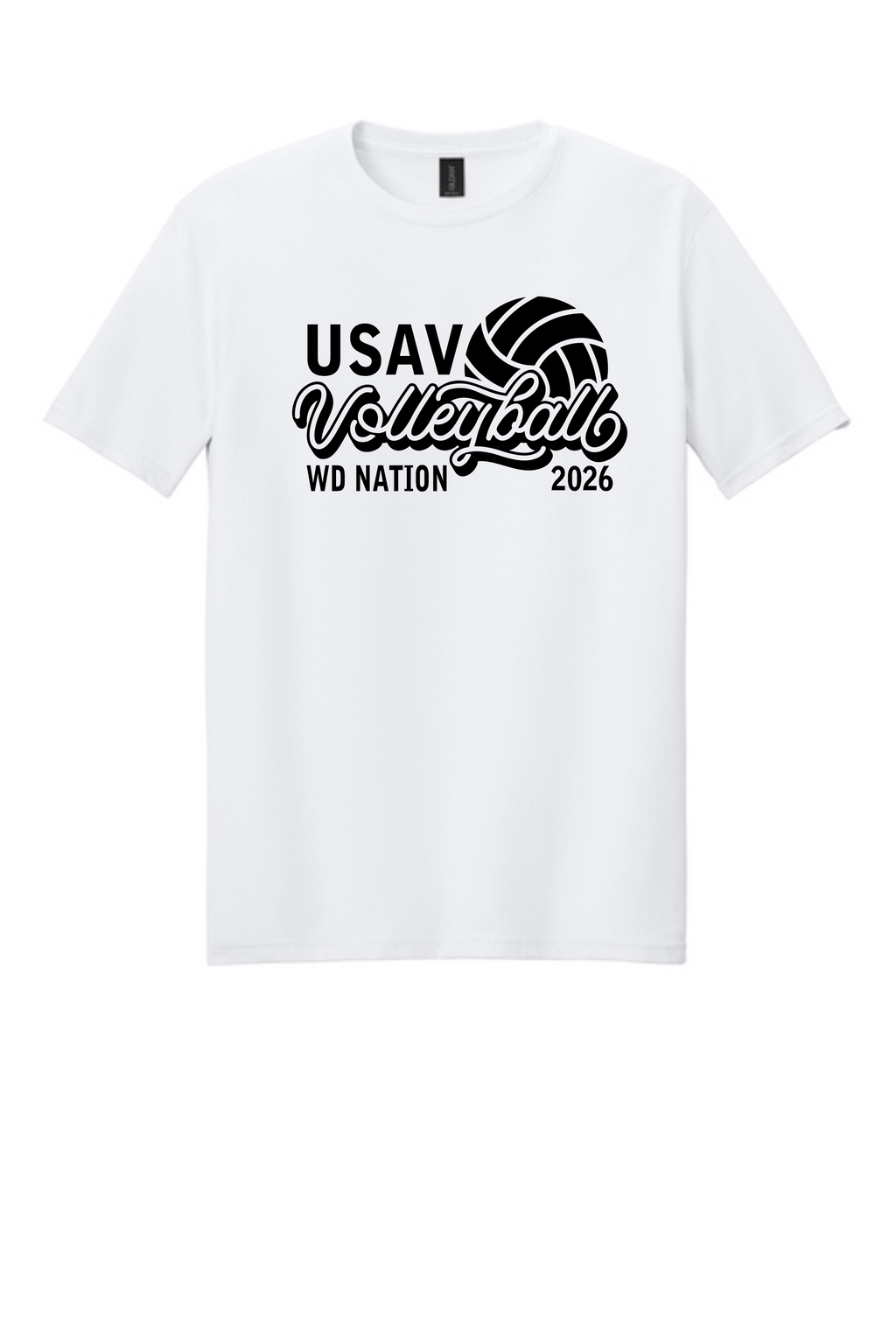 WD USAV gildan short sleeve image 2
