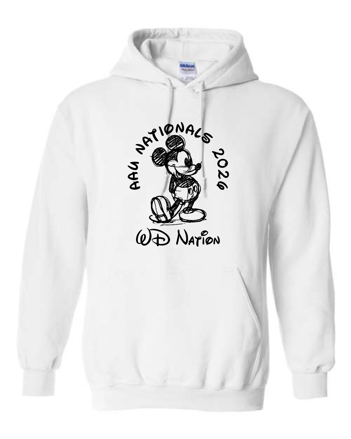WD AAU Nationals Gildan Hoodie image 1