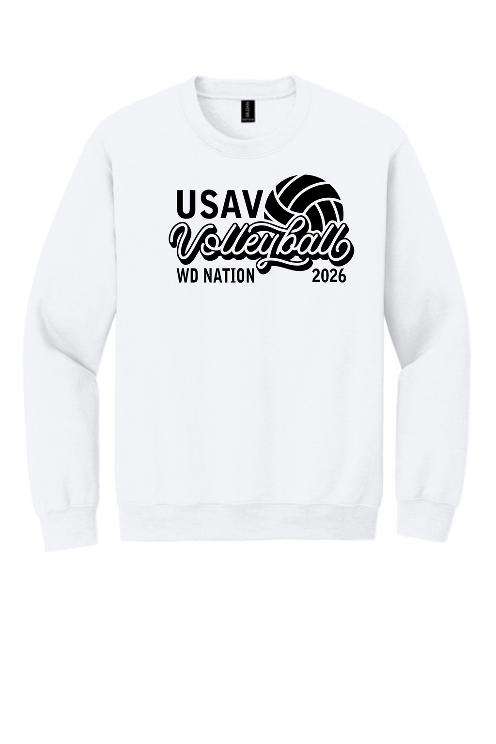 WD USAV Gildan Sweatshirt image 2