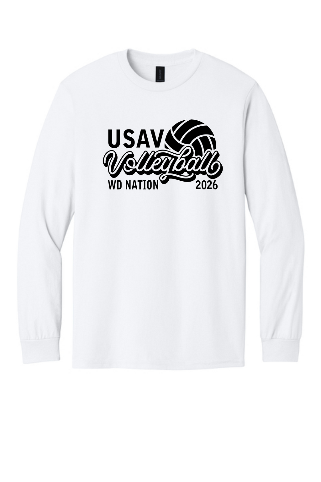 WD USAV Gildan long sleeve image 3