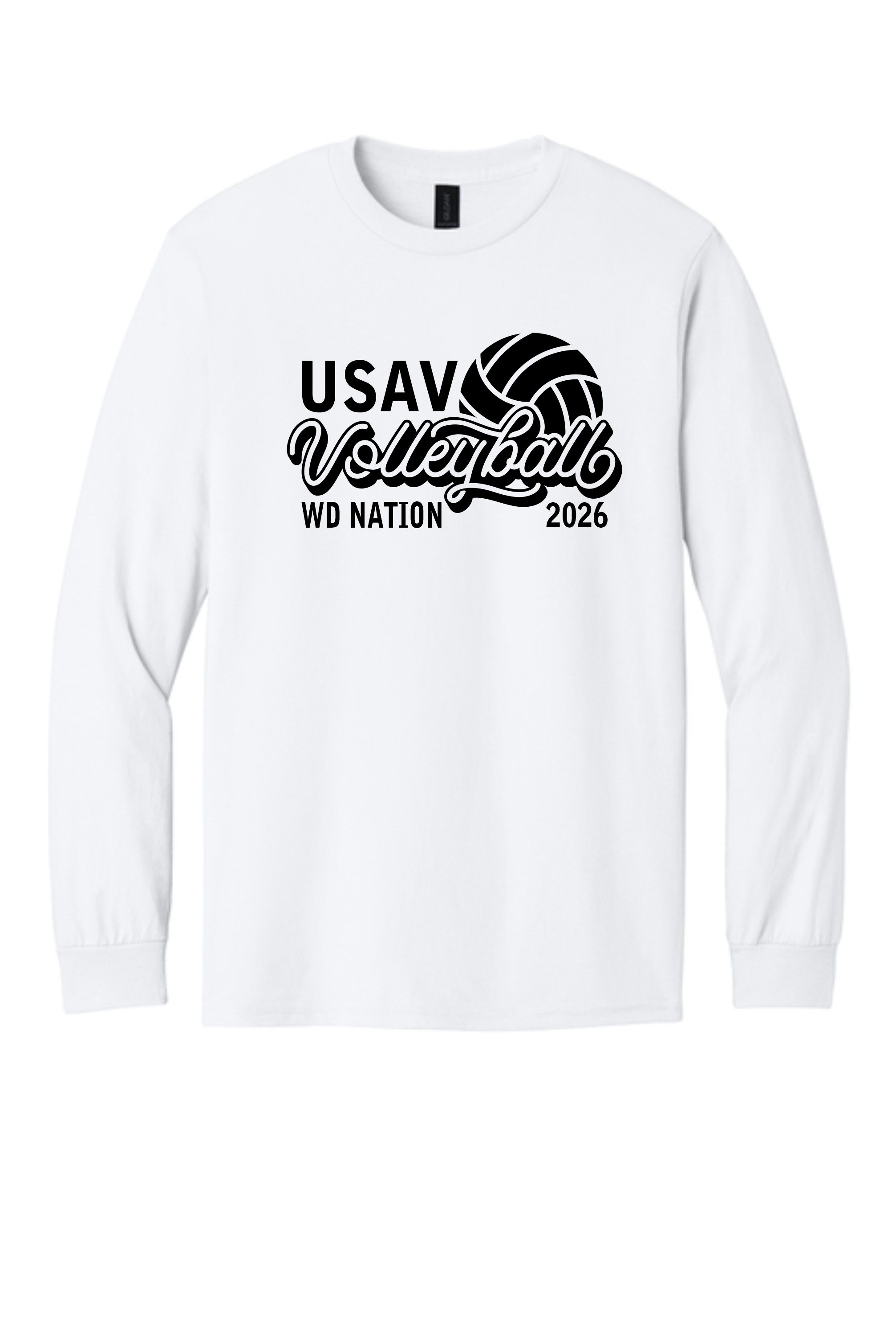 WD USAV Gildan long sleeve image 3