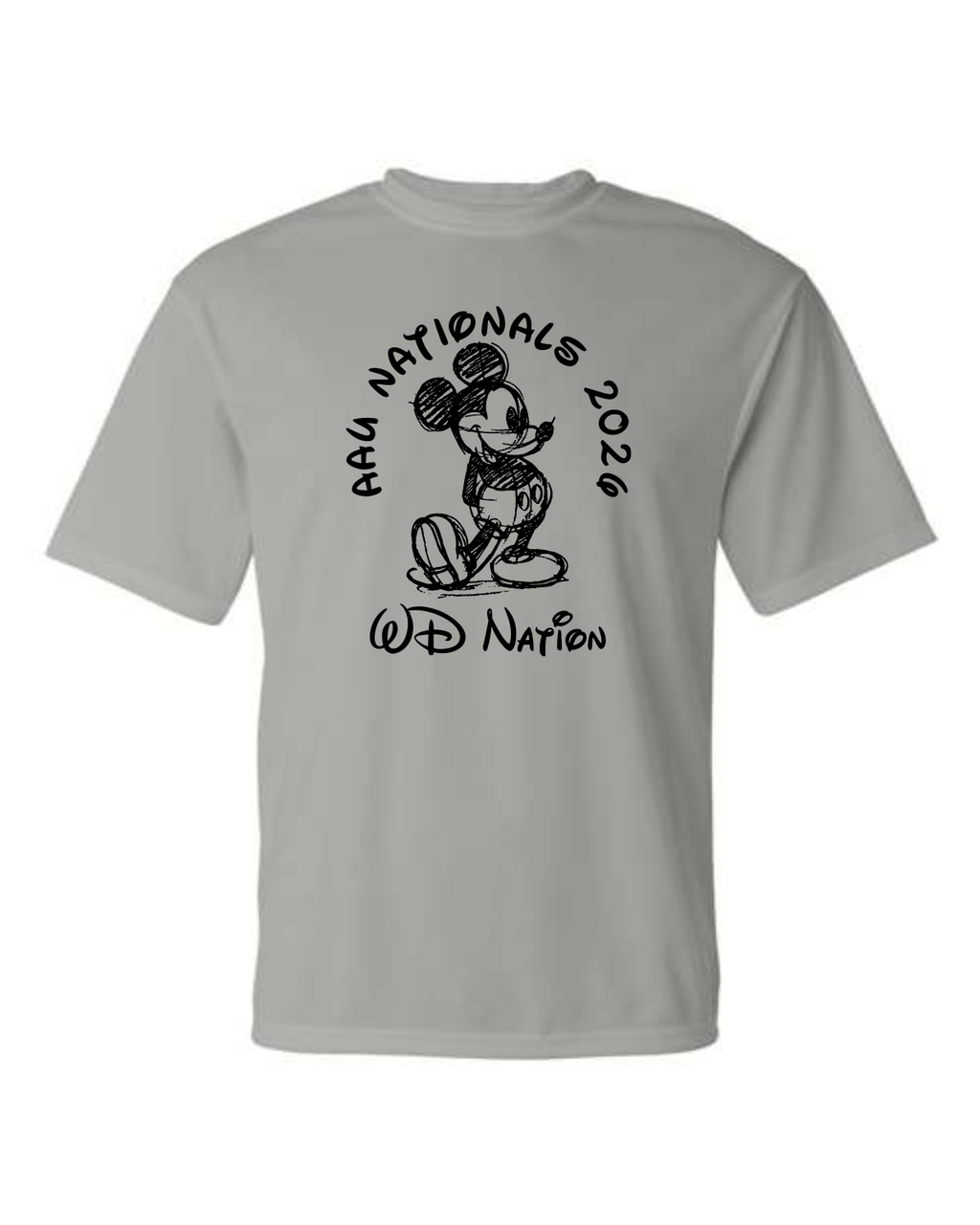 WD AAU Nationals Sport Tek dry fit short sleeve image 2