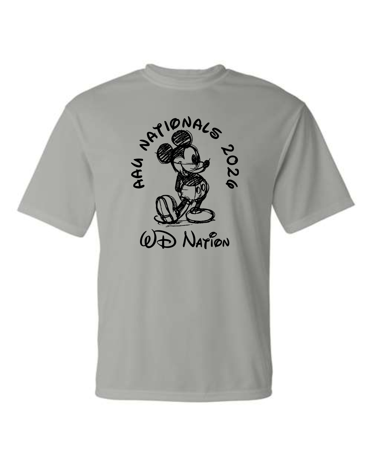 WD AAU Nationals Sport Tek dry fit short sleeve image 2