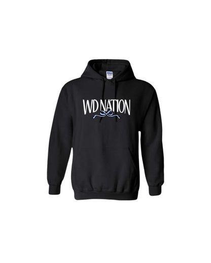 WD Nation Bow print hoodie image 1