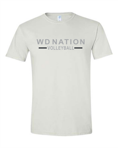 WD Nation Volleyball Sport Tek Dry Fit Short Sleeve image 1