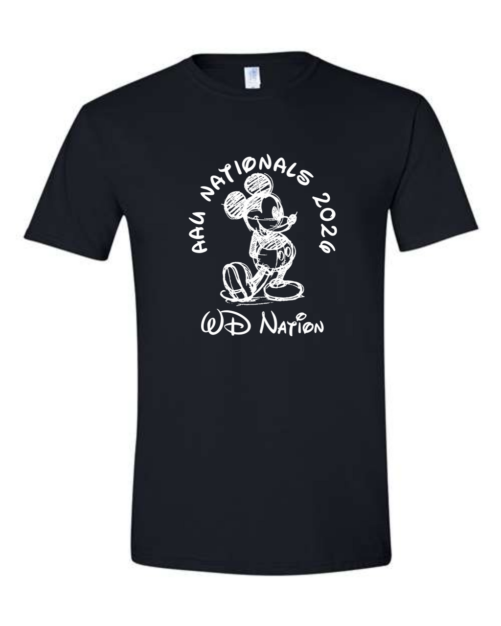WD AAU National gildan short sleeve image 1
