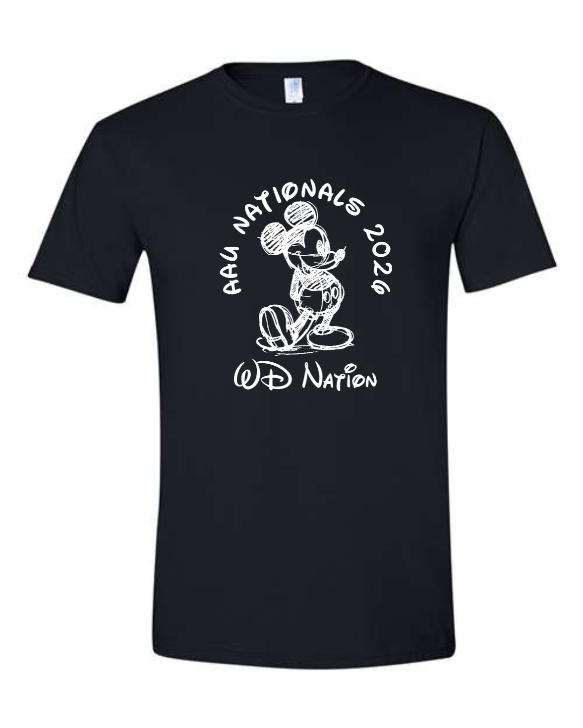 WD AAU National gildan short sleeve image 1