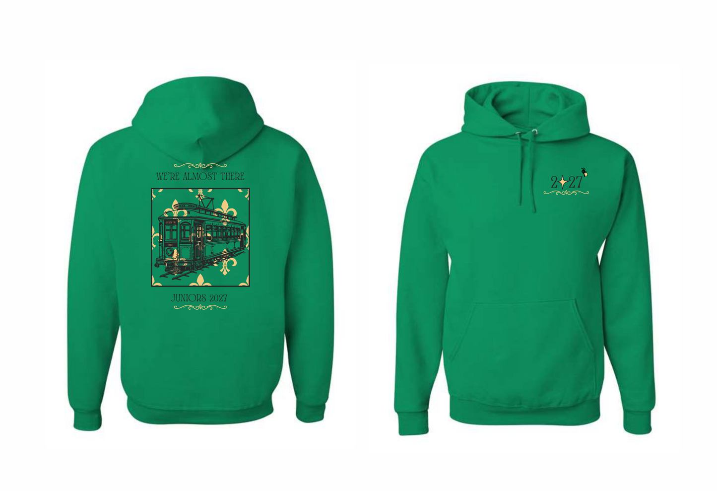 Class of 2027 hoodie we're almost there image 0