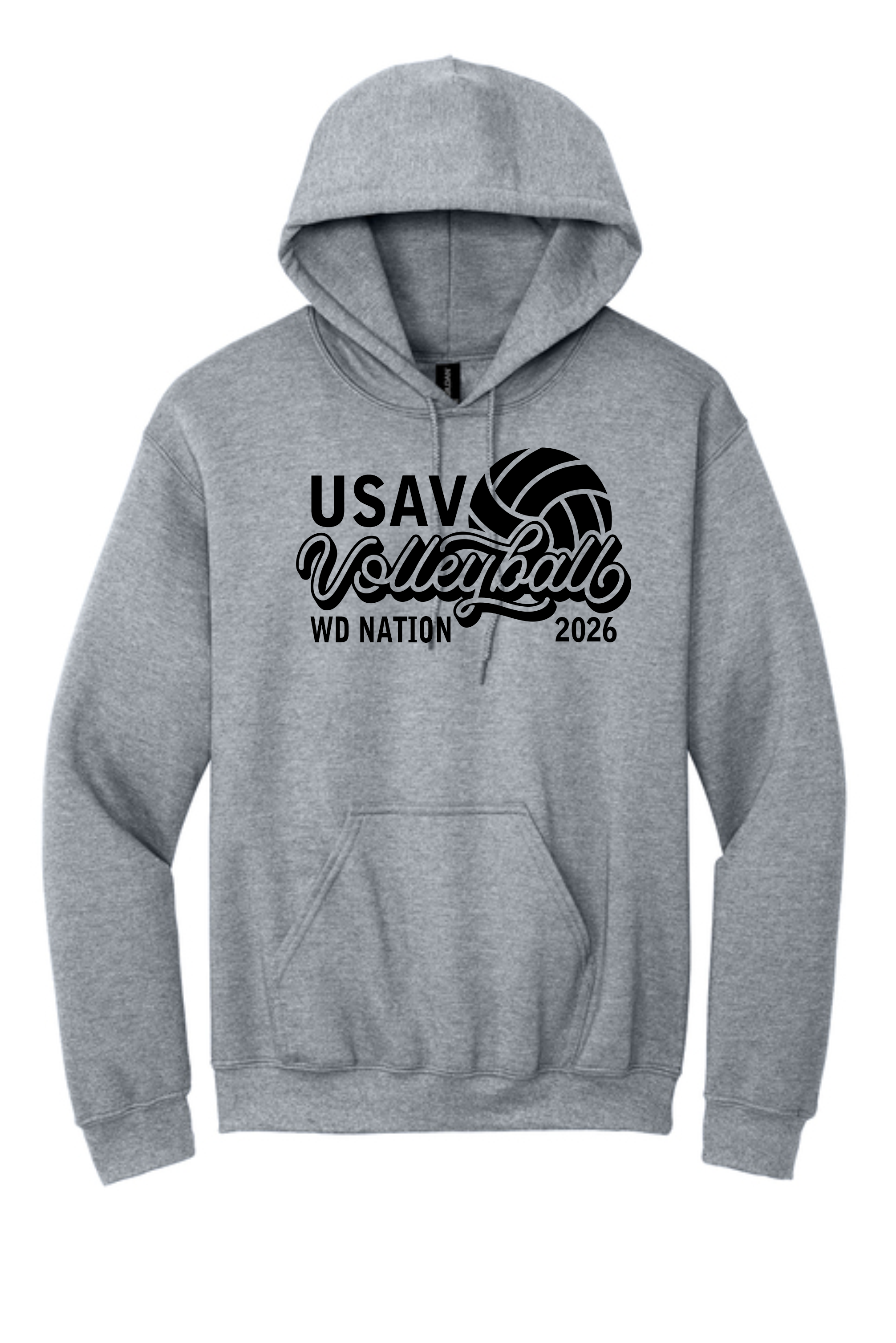 WD USAV Gildan Hoodie image 0