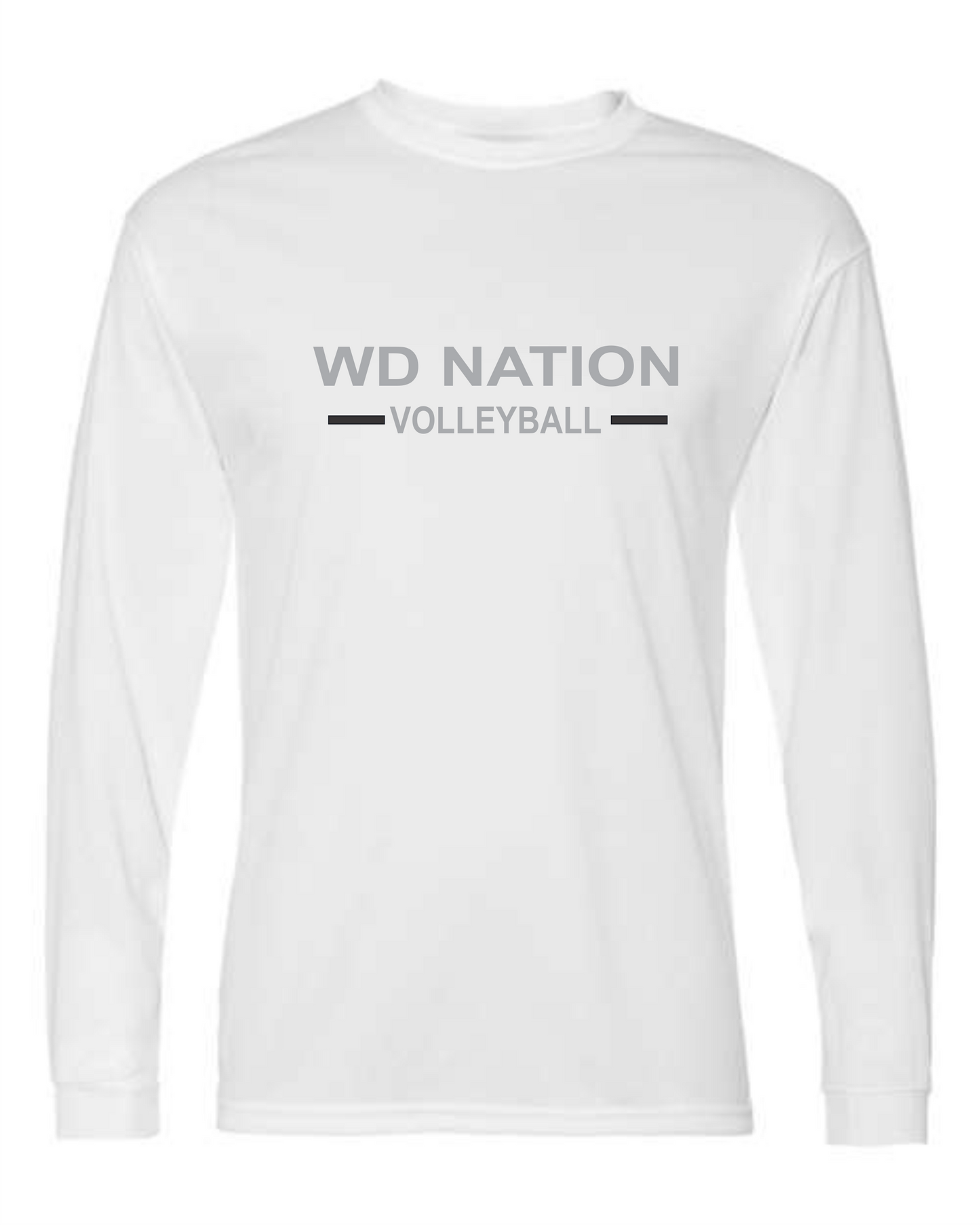 WD Nation Sport Tek dry fit long sleeve Option 1 image 3