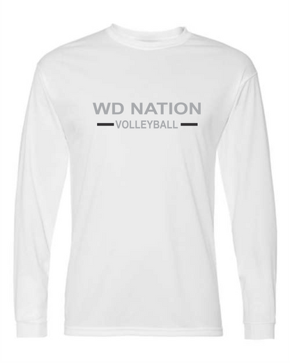 WD Nation Sport Tek dry fit long sleeve Option 1 image 3