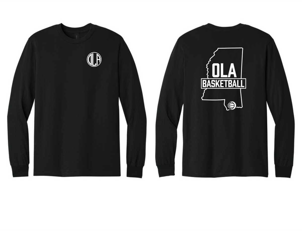 OLA MS Outline Design Long Sleeve Dry Fit image 3