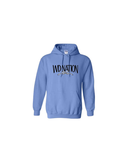 WD Nation Bow print hoodie image 3