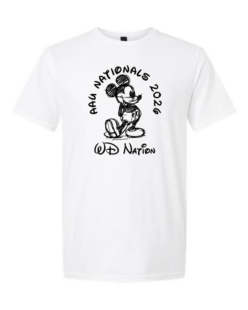 WD AAU National gildan short sleeve image 2