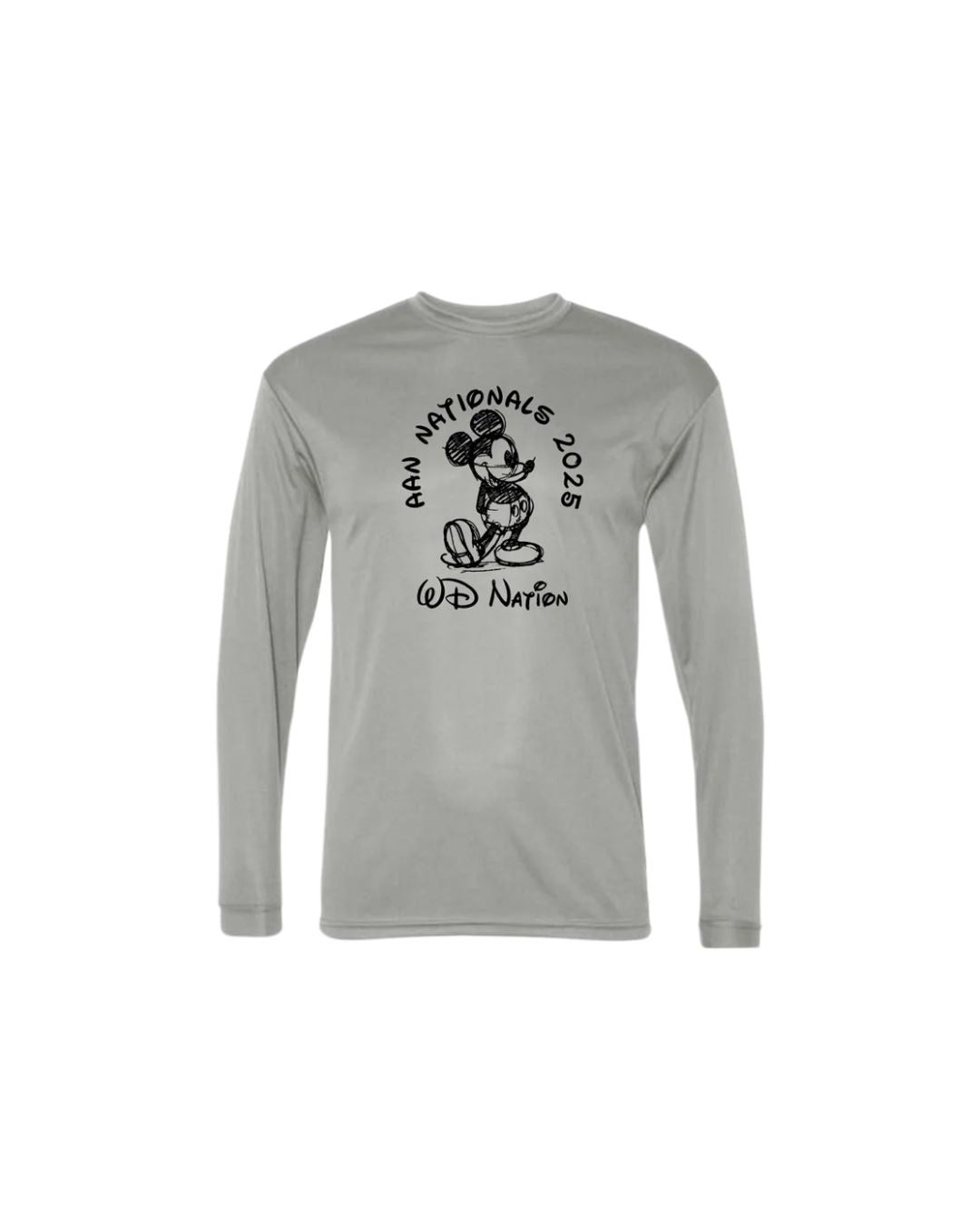 WD Nation Mickey Print C2 Dry Fit Long Sleeve image 0