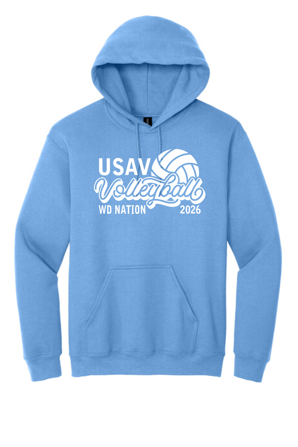 WD USAV Gildan Hoodie image 1