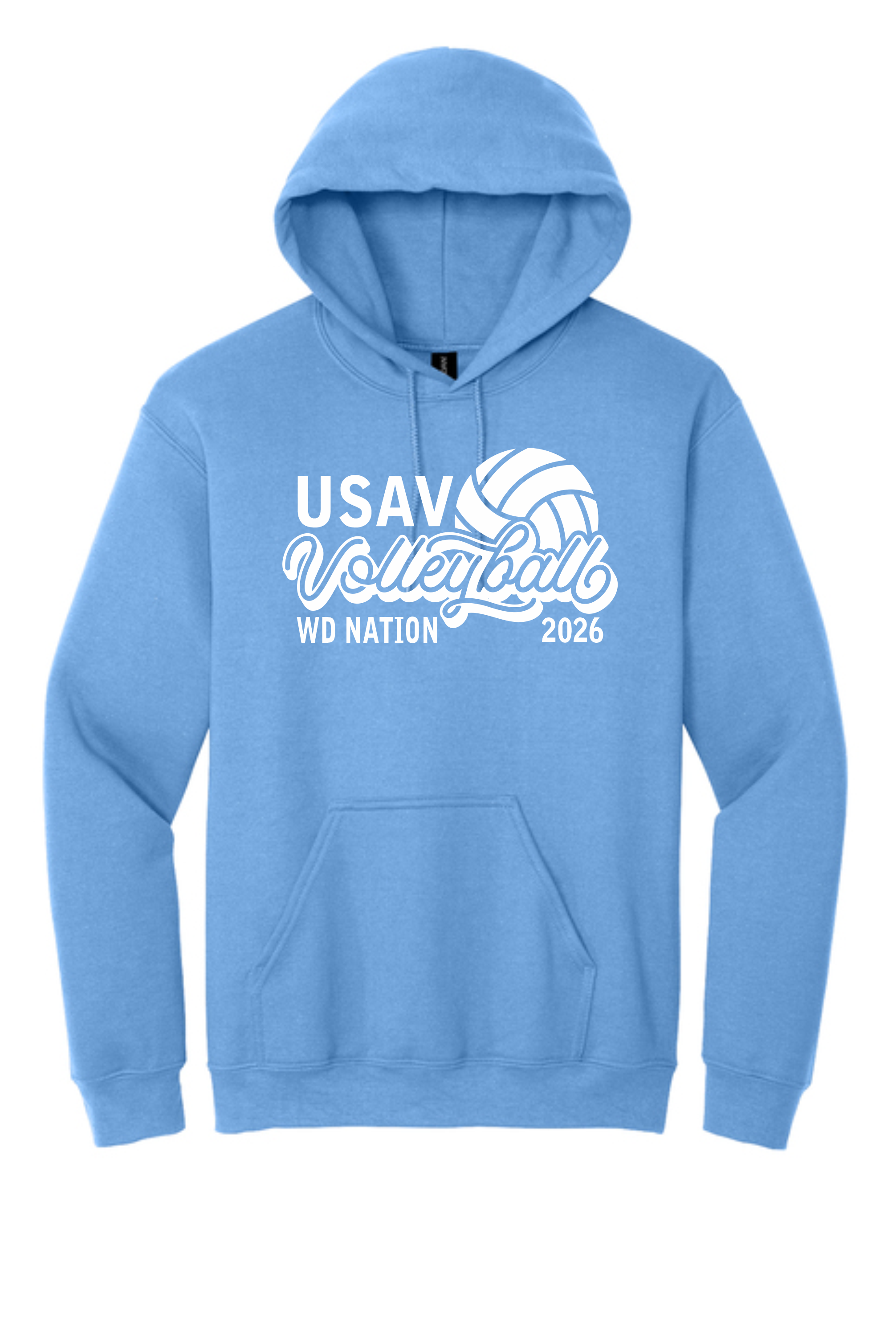 WD USAV Gildan Hoodie image 1