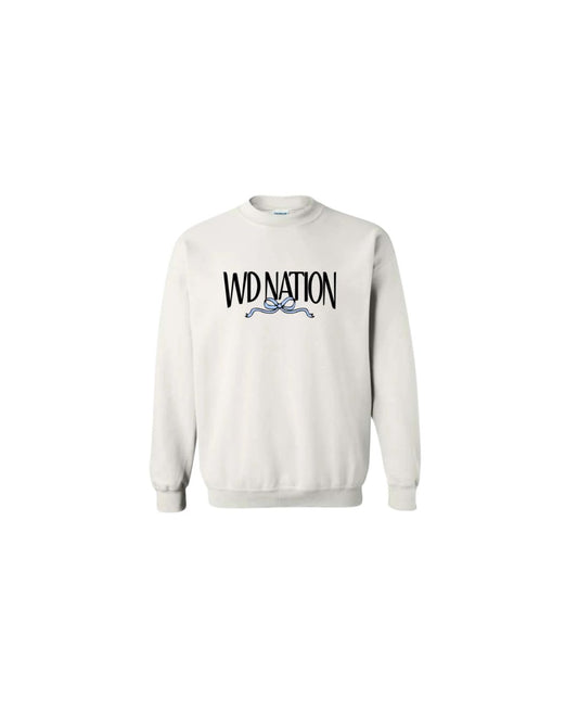 WD Nation Bow Print Sweatshirt image 0