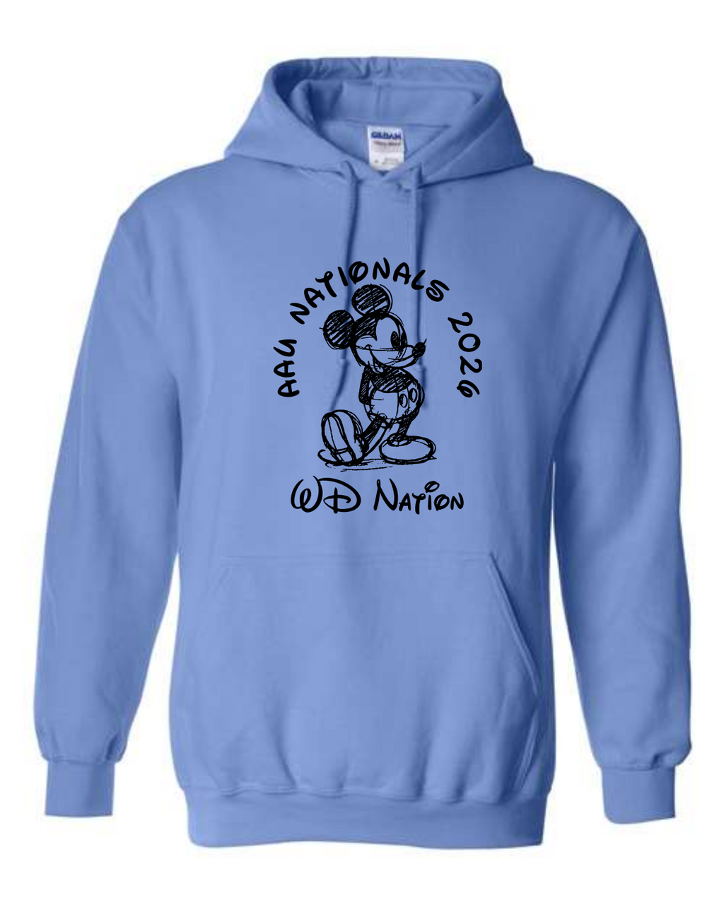 WD AAU Nationals Gildan Hoodie image 0