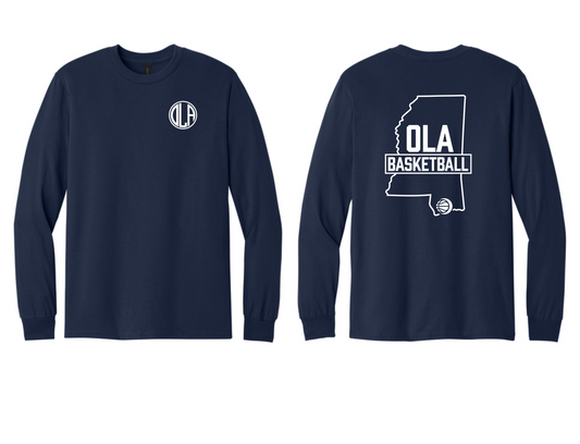 OLA MS Outline Design Long Sleeve Dry Fit image 0
