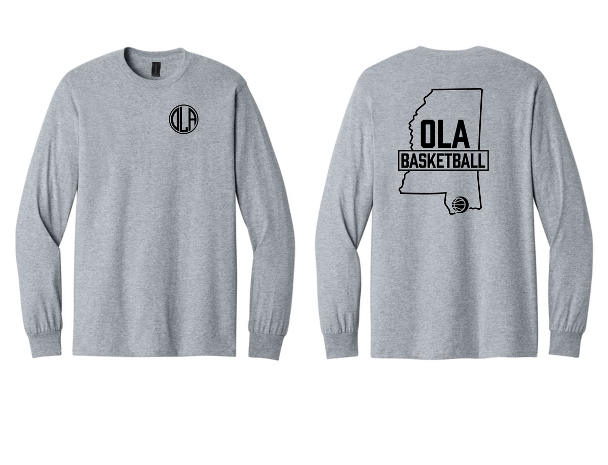 OLA MS Outline Design Long Sleeve Dry Fit image 2