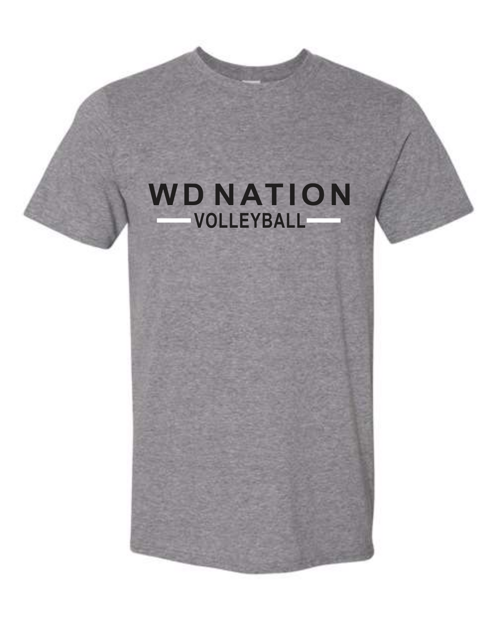 WD Nation Volleyball Sport Tek Dry Fit Short Sleeve image 2