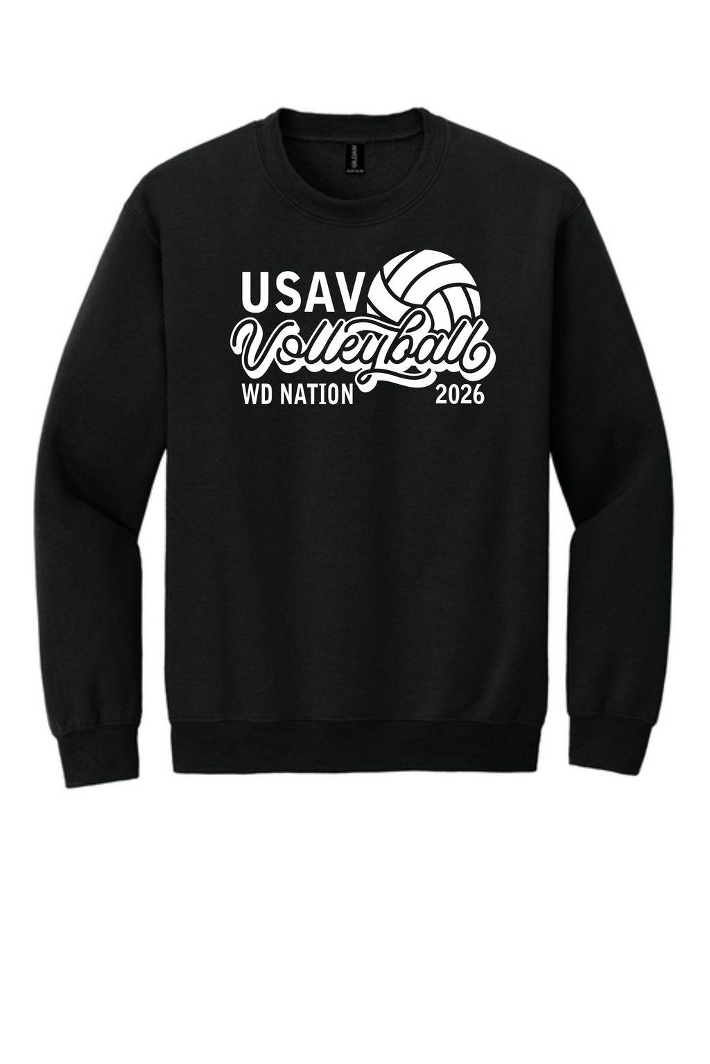 WD USAV Gildan Sweatshirt image 3