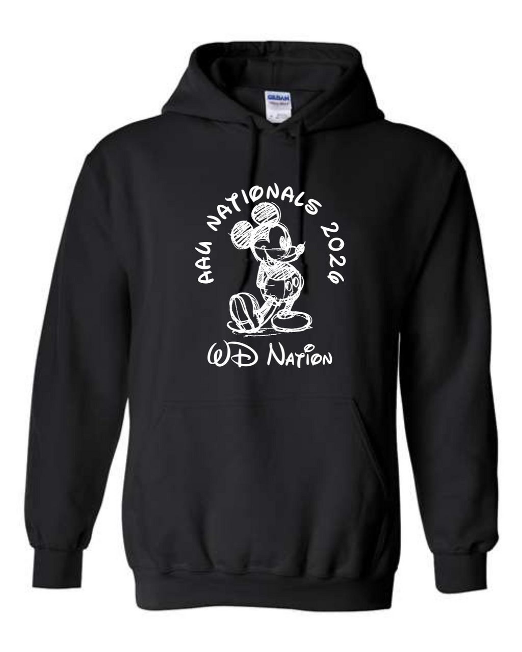 WD AAU Nationals Gildan Hoodie image 3