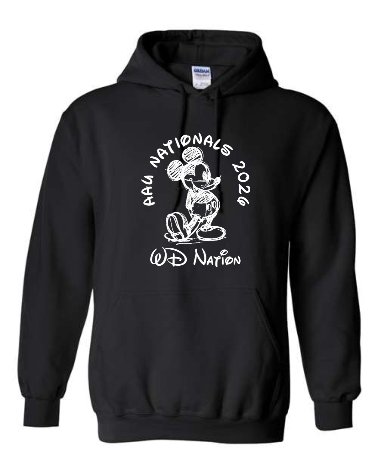 WD AAU Nationals Gildan Hoodie image 3