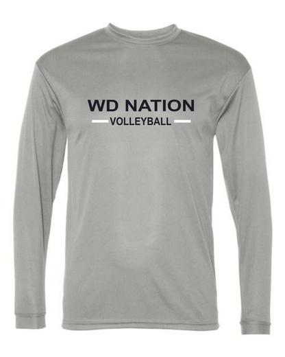 WD Nation Sport Tek dry fit long sleeve Option 1 image 1