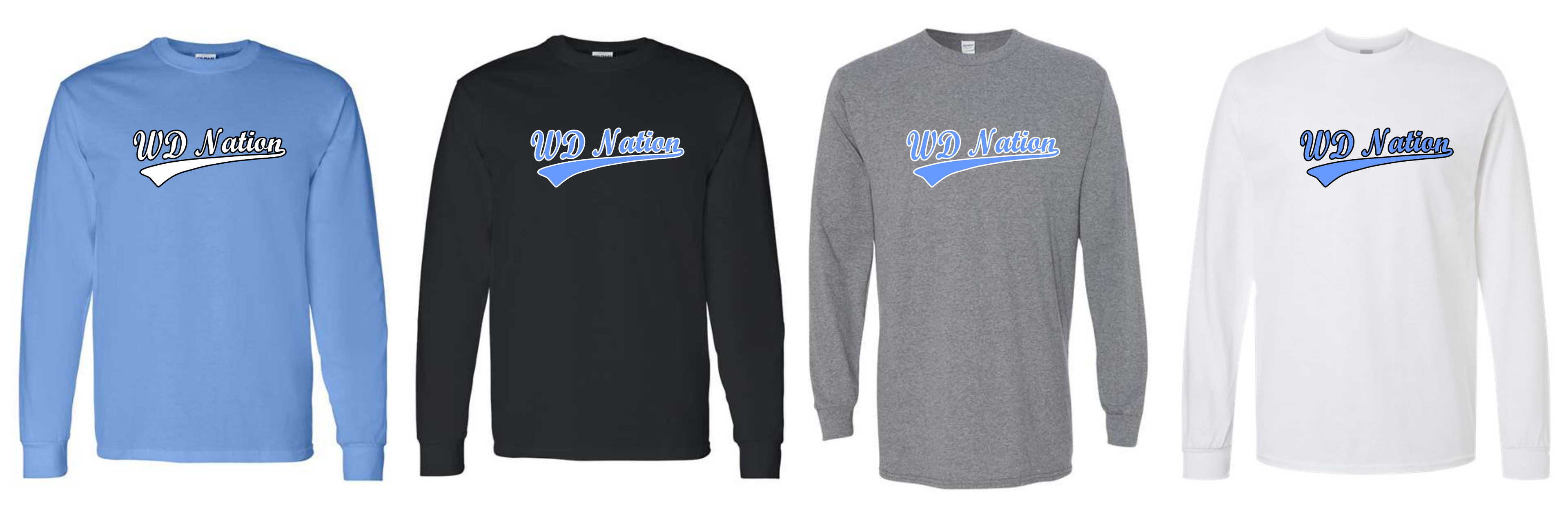 WD Nation Gildan Long Sleeve cotton image 0