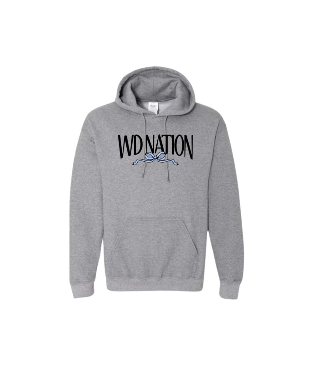 WD Nation Bow print hoodie image 2
