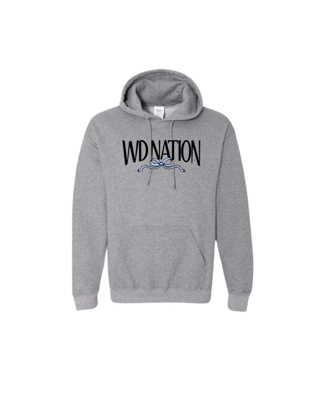 WD Nation Bow print hoodie image 2