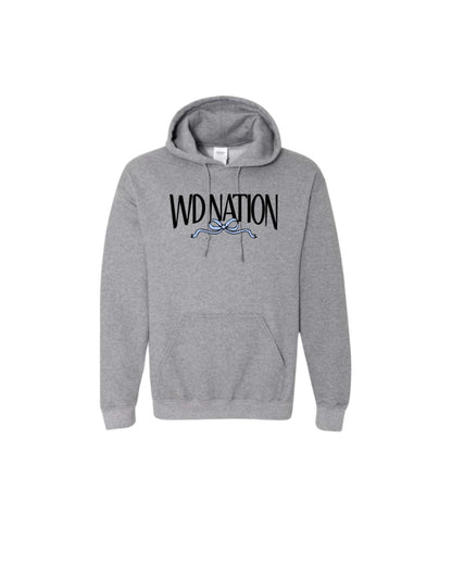 WD Nation Bow print hoodie image 2