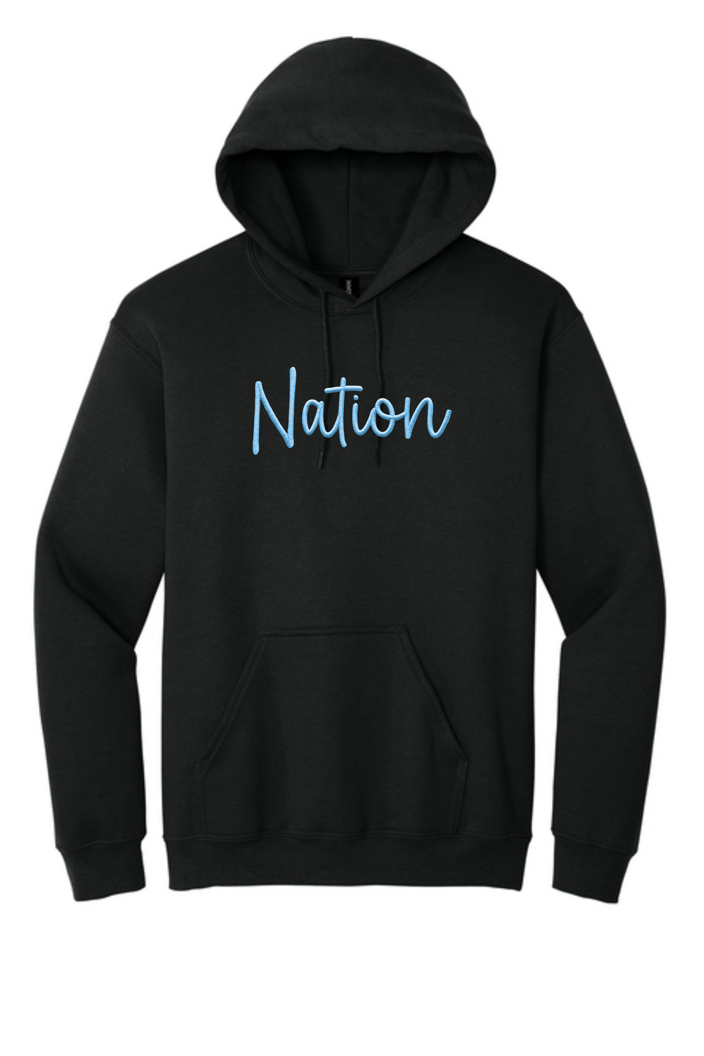 WD Nation Faux Embroidery Hoodie