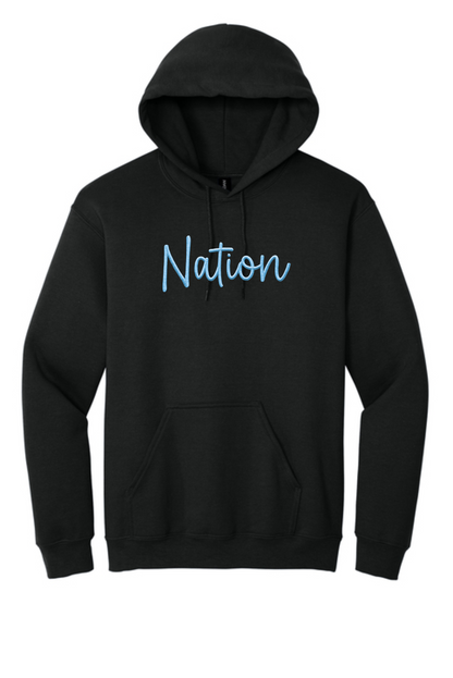 WD Nation Faux Embroidery Hoodie