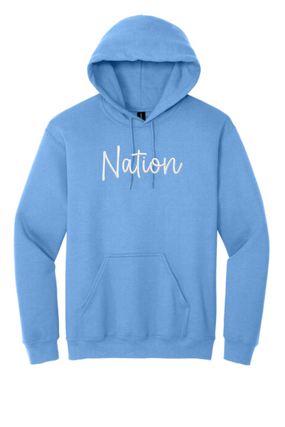 WD Nation Faux Embroidery Hoodie