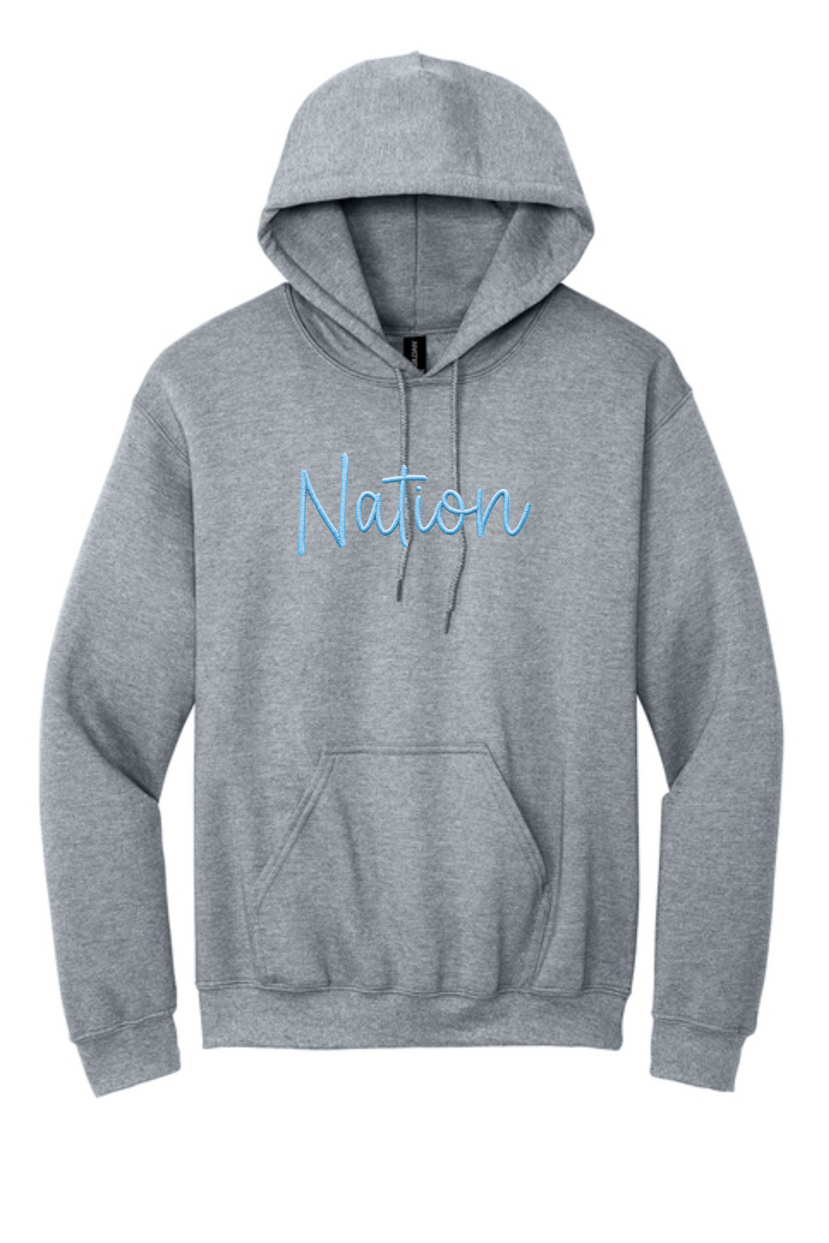 WD Nation Faux Embroidery Hoodie