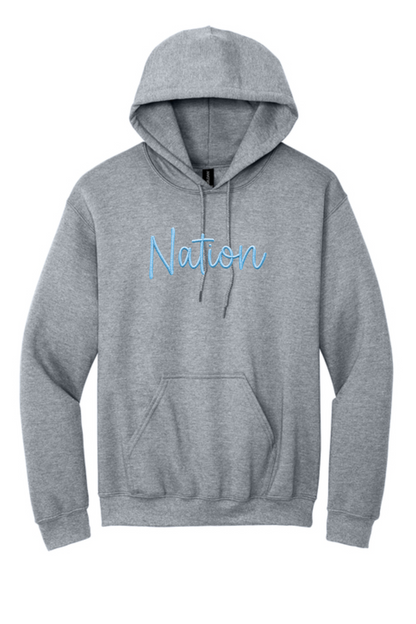 WD Nation Faux Embroidery Hoodie