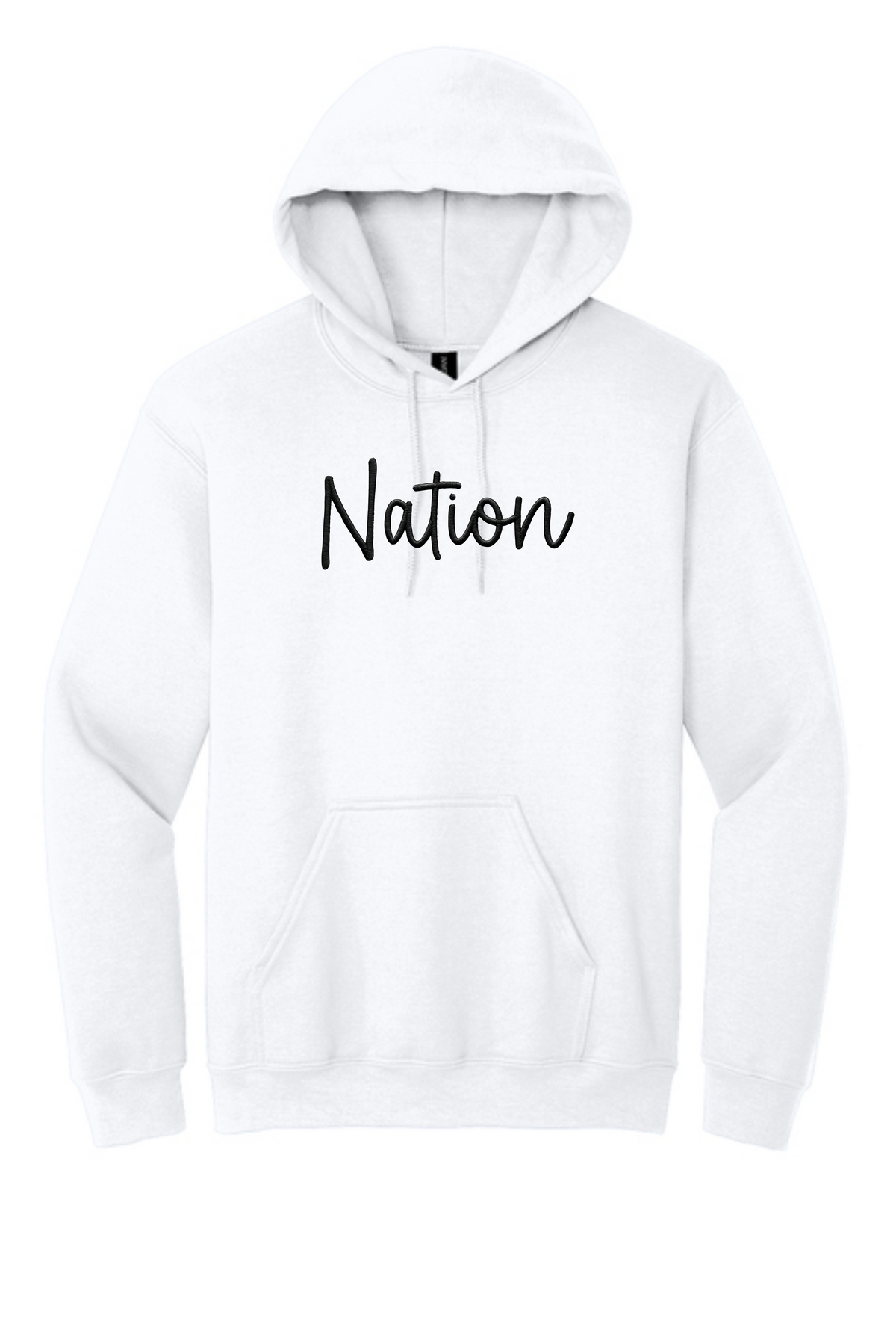 WD Nation Faux Embroidery Hoodie