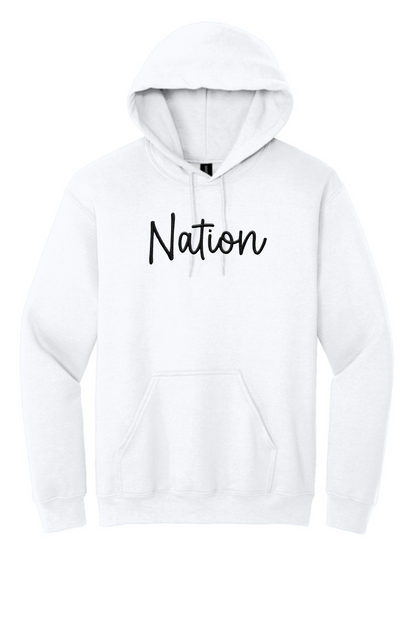 WD Nation Faux Embroidery Hoodie