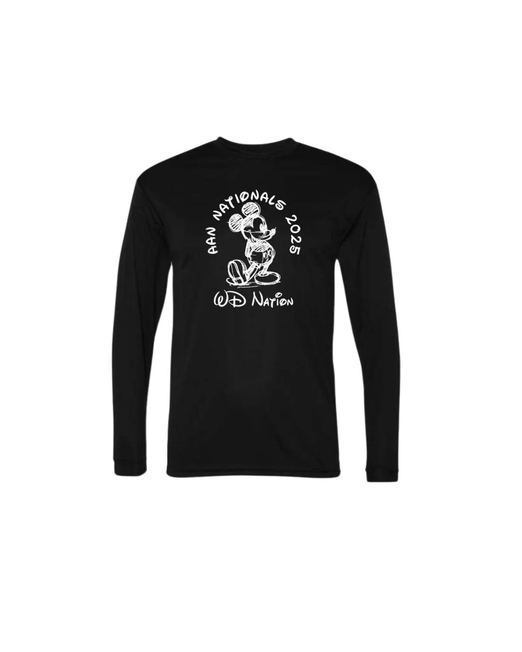 WD Nation Mickey Print C2 Dry Fit Long Sleeve image 2
