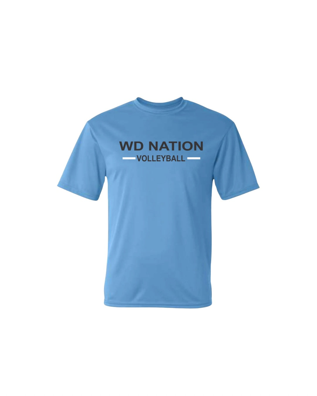 WD Nation Volleyball Sport Tek Dry Fit Short Sleeve image 0