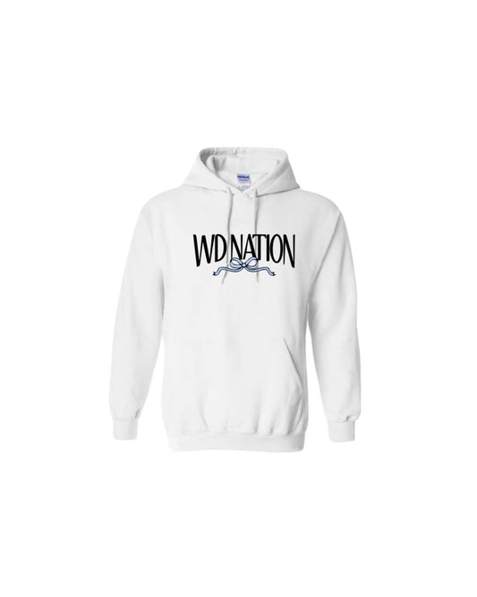 WD Nation Bow print hoodie image 0