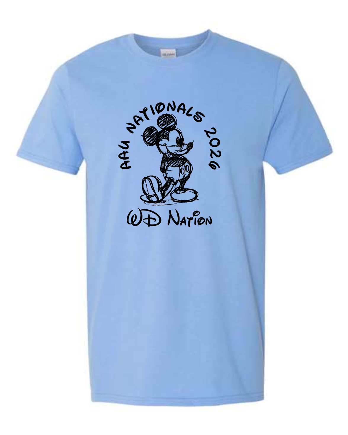 WD AAU National gildan short sleeve image 3