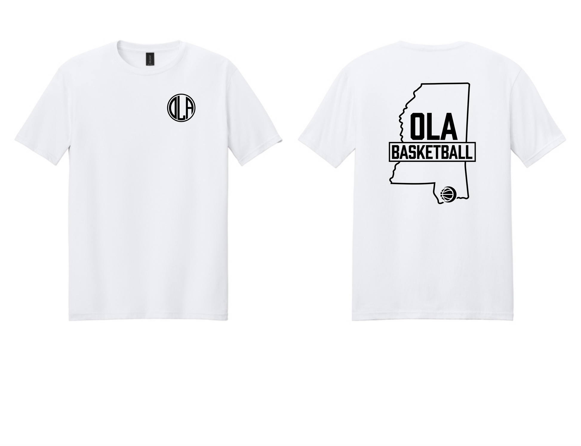 OLA MS Outline Design Short Sleeve Cotton image 0