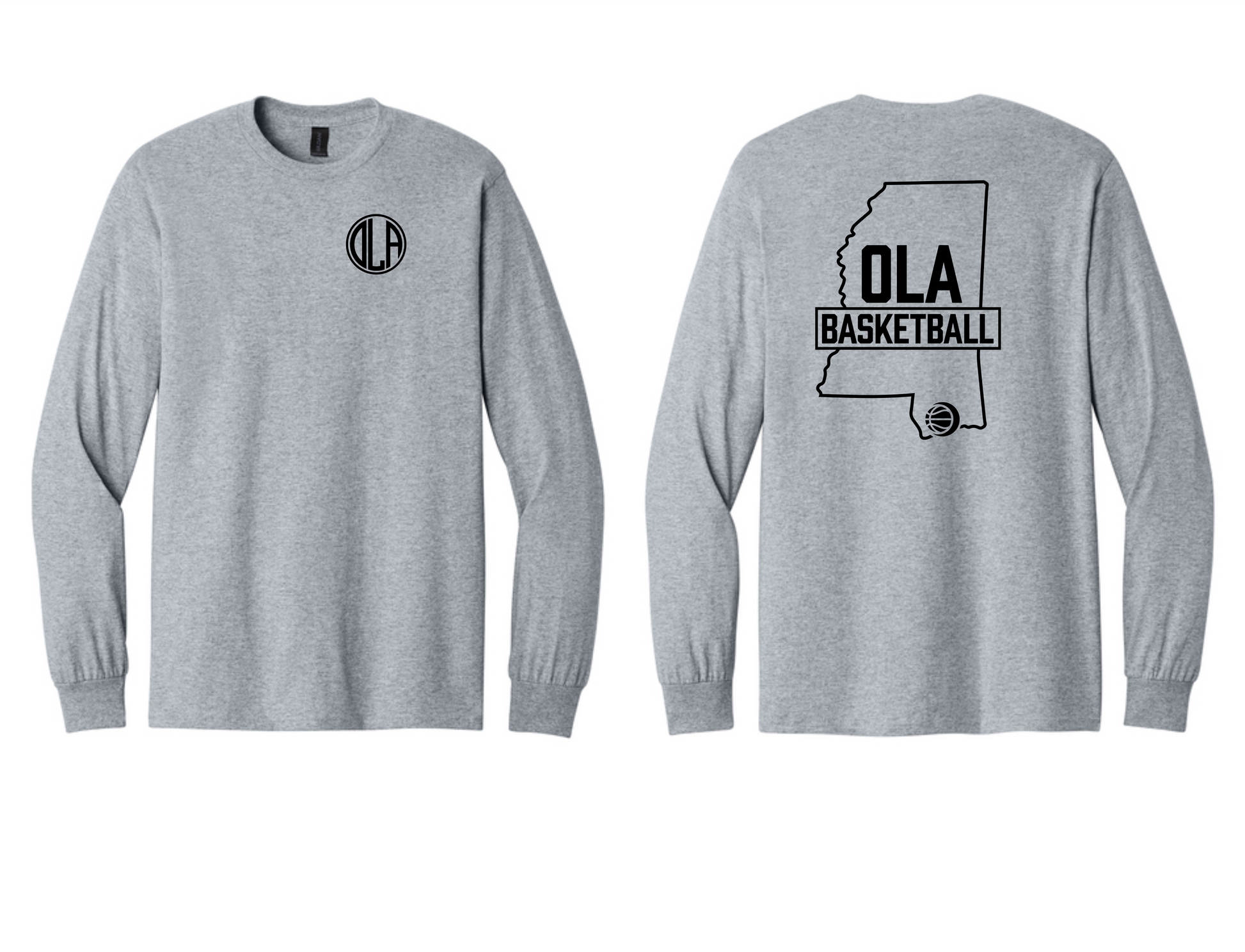 OLA MS Outline Design Long Sleeve Cotton image 1