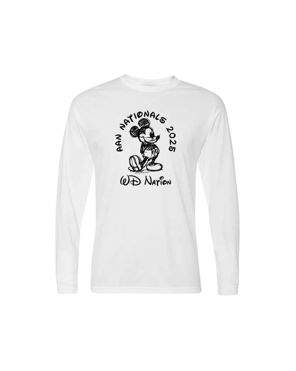 WD Nation Mickey Print C2 Dry Fit Long Sleeve image 3