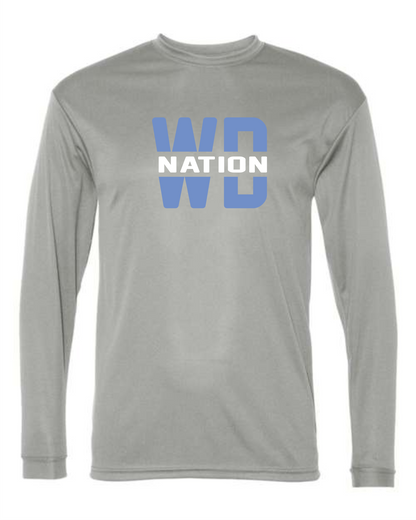 WD Nation Sport Tek dry fit long sleeve Option 2 image 3