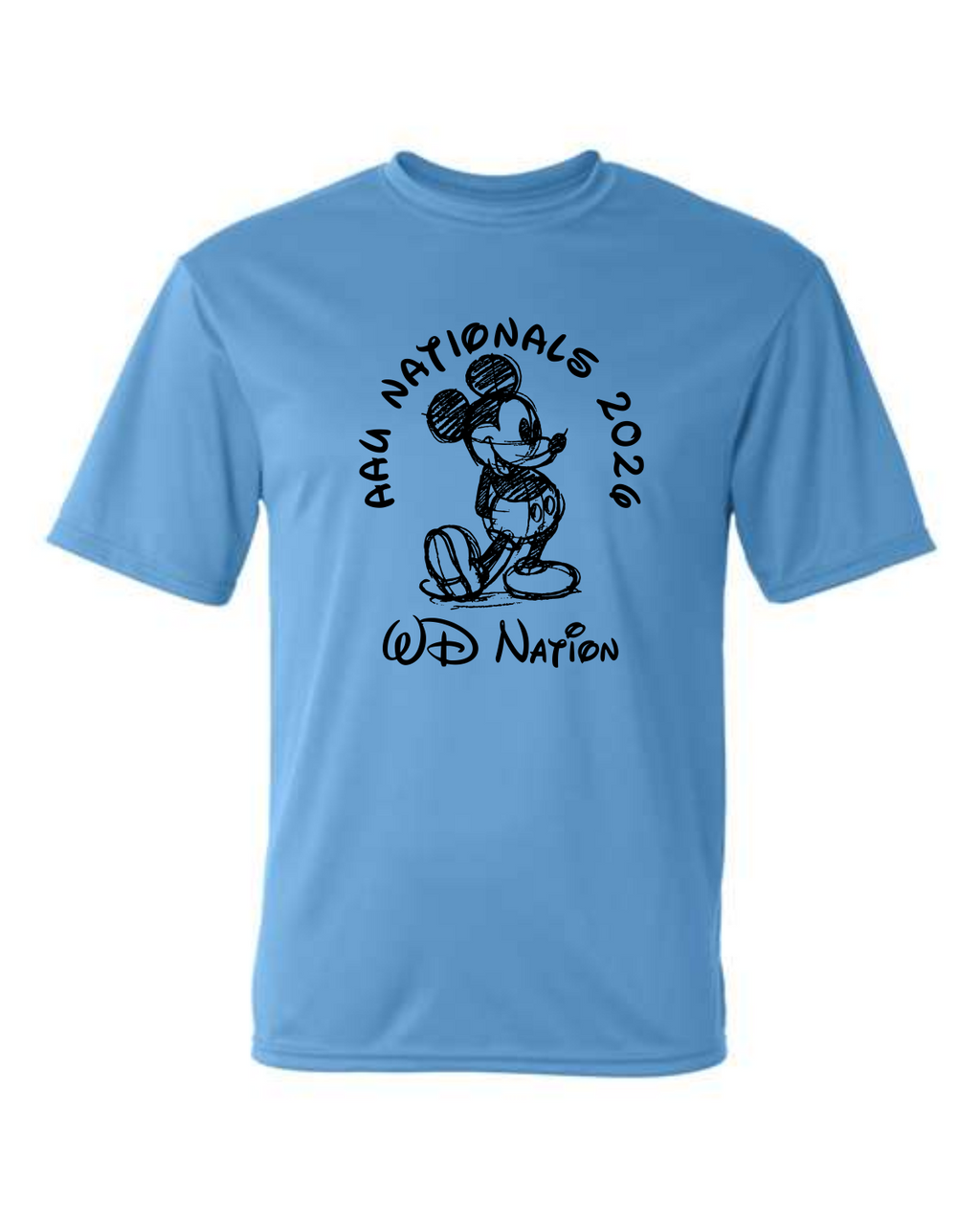 WD AAU Nationals Sport Tek dry fit short sleeve image 0